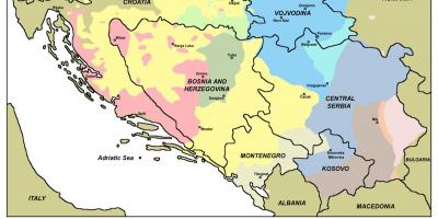 Карта ВАЦ Босни 